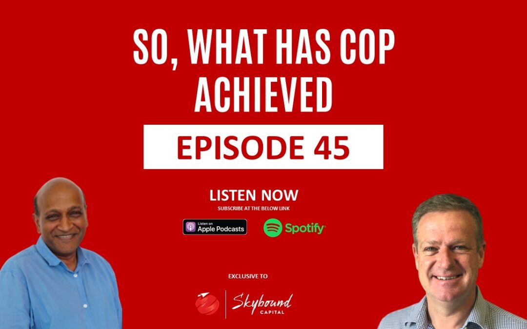 So, What has COP actually achieved ?